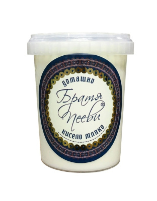 Homemade Yogurt from Cow's Milk 3,8% 500g Brothers Peevi