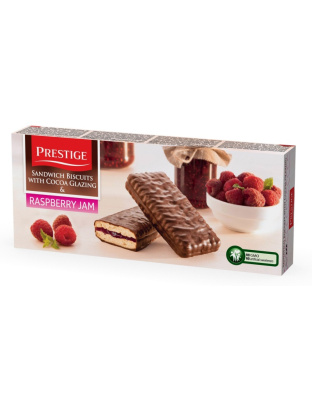 Coated Biscuits Mirage Raspberry 178g Prestige
