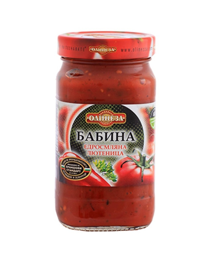 Lutenitsa Granny's Coarsely Ground Appetizer 515g Olinesa