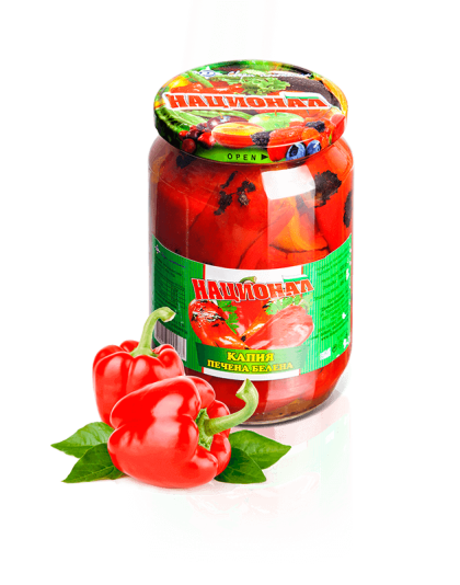Roasted Red Peppers No Vinegar 680g National