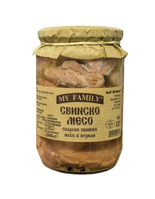 Pork Boiled Meat 680g MY FAMILY