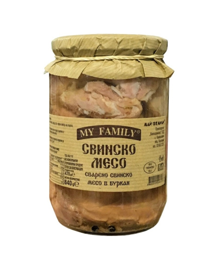 Pork Boiled Meat 680g MY FAMILY