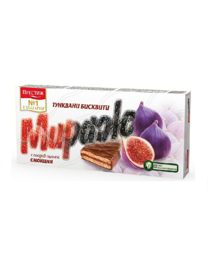 Coated Biscuits Mirage Fig 178g Prestige