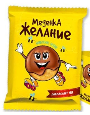 Honey Cake Desire chocolate coated 40g Diamant 93