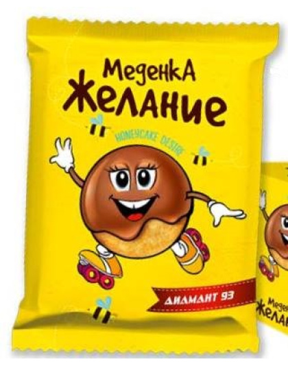 Honey Cake Desire chocolate coated 40g Diamant 93