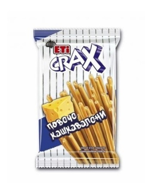 Pretzel Sticks cheese flavoured Crax 40g Eti