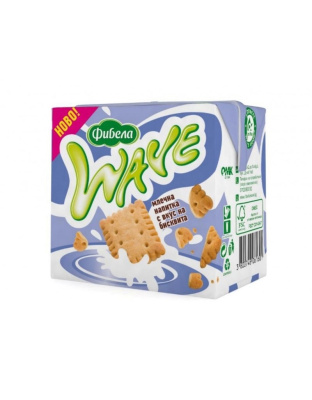 Wave Milk Drink Biscuit 500ml Fibela