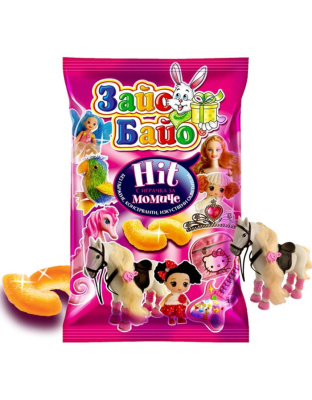Wheat Sticks HIT with surprise for Girls  50g Zayo Bayo