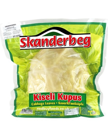 Pickled Cabbage Whole Vacuum Skanderbeg 1 box 20kg