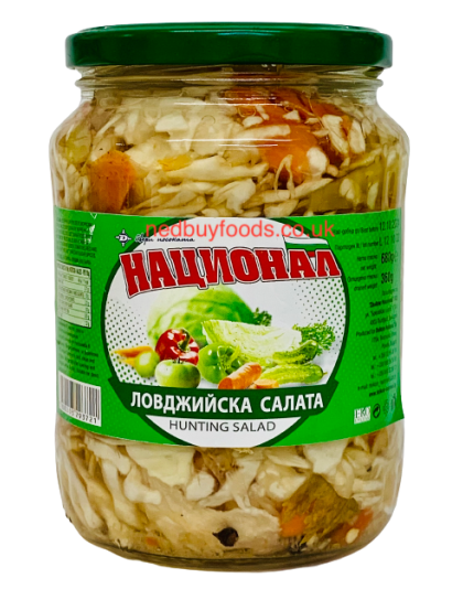 Hunter Salad Turshiya 680g National
