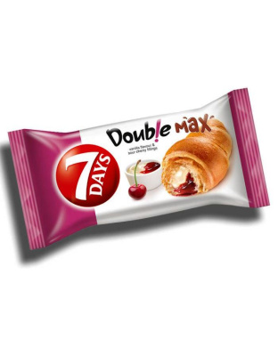 Croissant Vanilla and Cherry Double Max 92g 7 Days