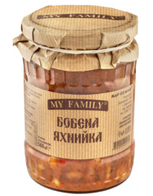 Beans Stew 560g MY FAMILY Horceto