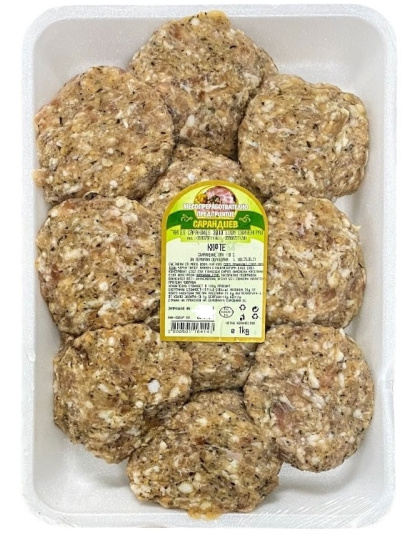 Meatballs 100% Pork 1kg Sarandiev
