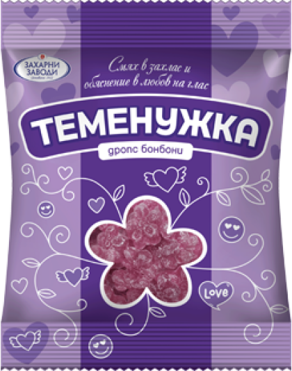 Candies Drops Temenujki 90g Zaharni Zavodi