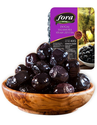 Gemlik Black Olives 500g Fora