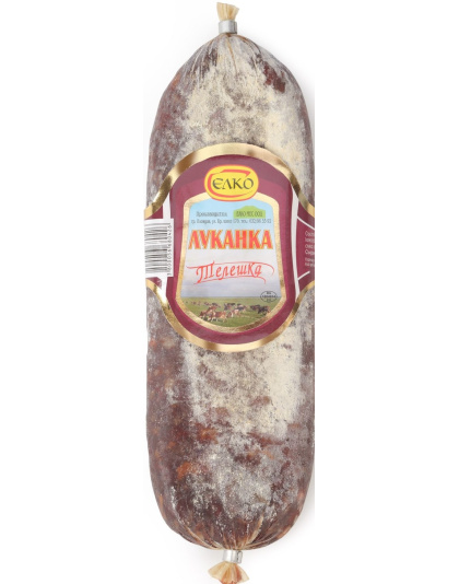 Veal Lukanka sausage vacuum Elko - Price per KG