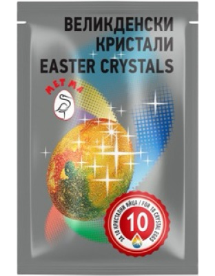 Egg dye Crystal eggs METMA