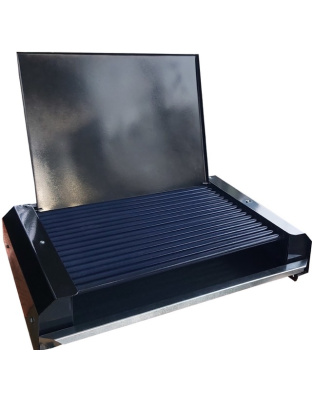 Electric Grill with Metal Ceramic Surface &amp; Lid 2400W Skitia