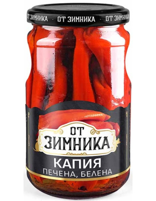 Roasted Peeled Red Peppers No Vinegar 580g Ot Zimnika