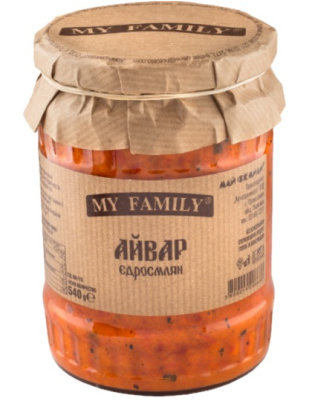 Aivar Coarsely Ground 540g MY FAMILY Horceto