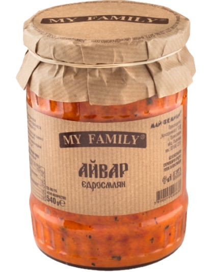 Aivar Coarsely Ground 540g MY FAMILY Horceto