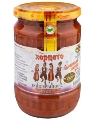 Lutenitsa Coarsely Ground Breakfast Zakuska 560g Horceto