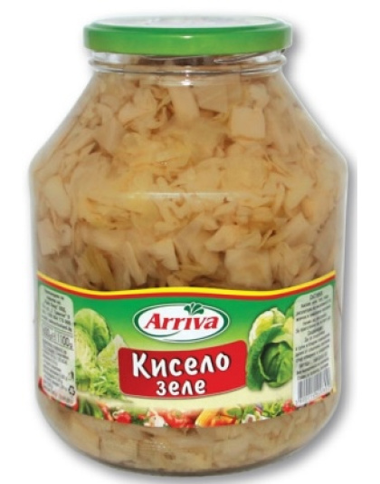 Chopped Pickled Cabbage 1.600kg Arriva
