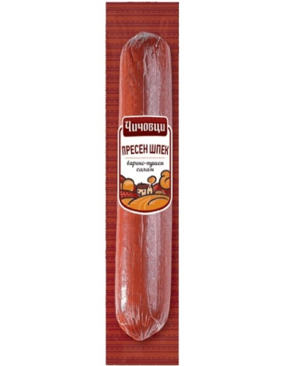 Salami Fresh Shpek Larded 410g Chichovtsi