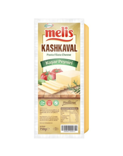 Kashkaval Yellow Cheese 750g Melis
