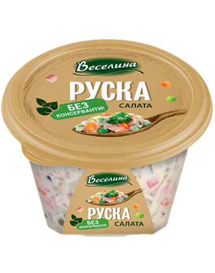 Russian Salad with Ham 400g Veselina