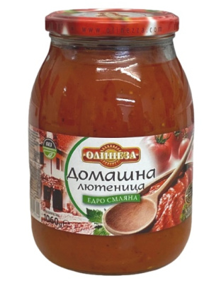 Lutenitsa Homemade Coarsely Ground 1.060kg Big Jar Olinesa