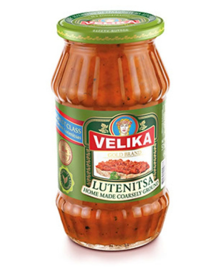 Lutenitsa Velika Home Made Coarsely Ground 520g Deroni