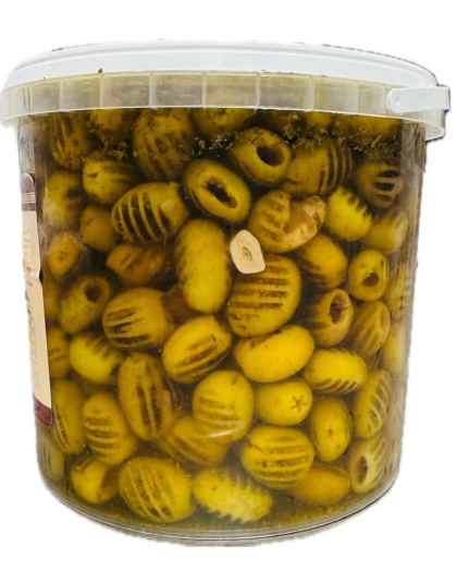 Grilled Green Olives Pitted 1.8kg EFES