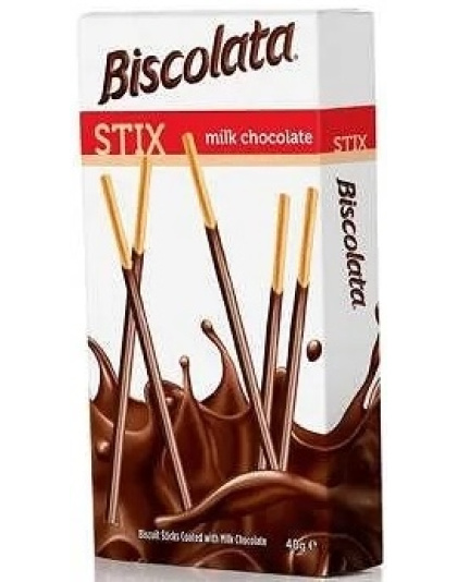 Biscolata Pretzels Chocolate Sticks 40g