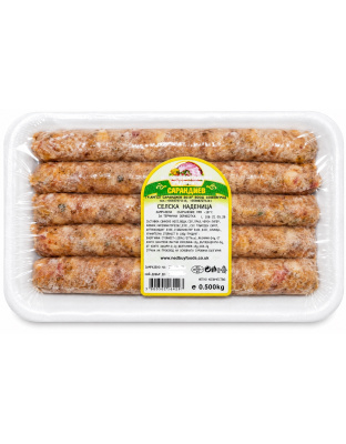 Country Sausage Nadenitsa with Leek 500g Sarandiev