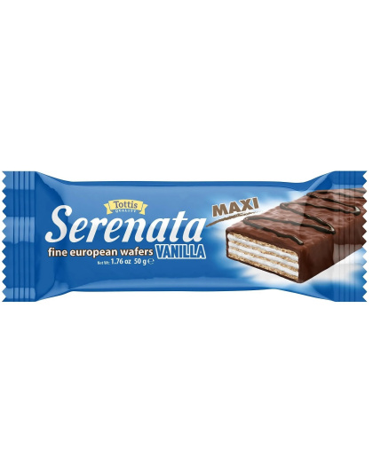 Serenata Maxi Wafer with Vanilla Cream 50g