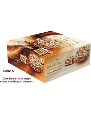 Danieli Cake Belgian Blossom Milk Chocolate