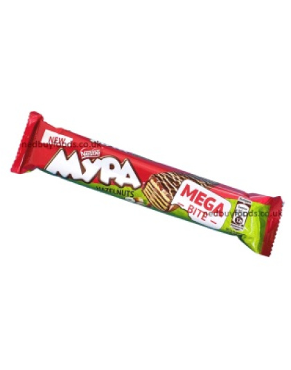 Wafer Mura Mega Bite Hazelnut 45g Nestle