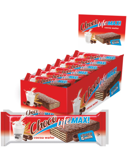 Wafer Choco Life Maxi 60g