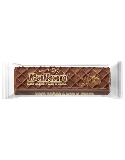 Balkan Soft Wafer with Honey and Halva 65g