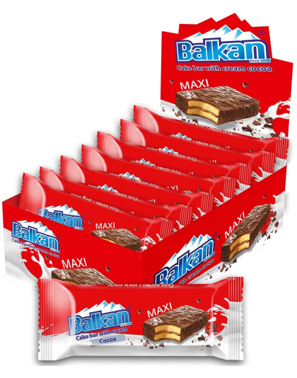 Balkan MAXI Cocoa Cake Bar 60g