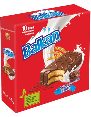 Balkan Cocoa Cake Bars 300g
