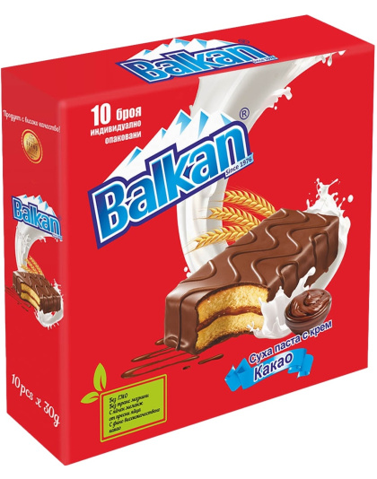 Balkan Cocoa Cake Bars 300g