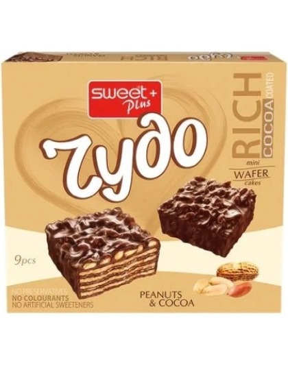 Wafer Cake Chudo Peanut 165g Sweet Plus
